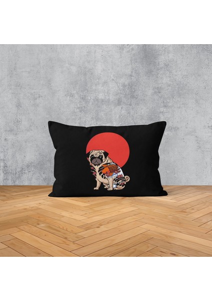 The Pug Çift Taraflı Yastık Kılıfı - 2 Adet