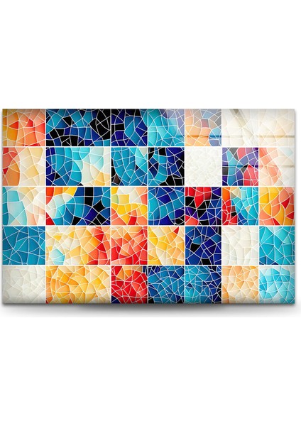 Renkli Mozaik Cam Duvar Tablosu fiyatları