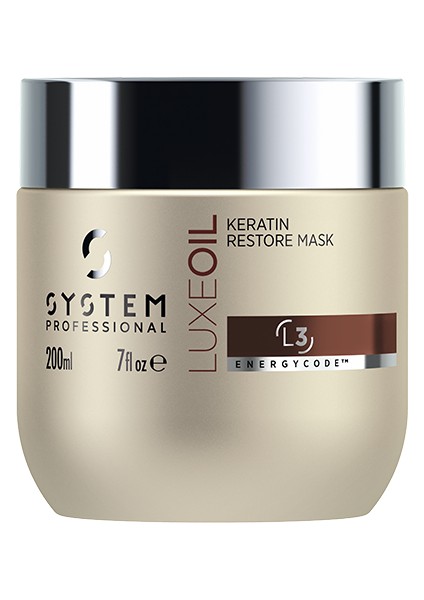 Professional Luxe Oil Keratin Restore Maske 200 ml