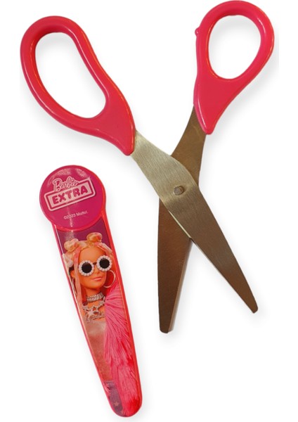 Barbie Korumalı Küt Uçlu Okul Makası modelleri