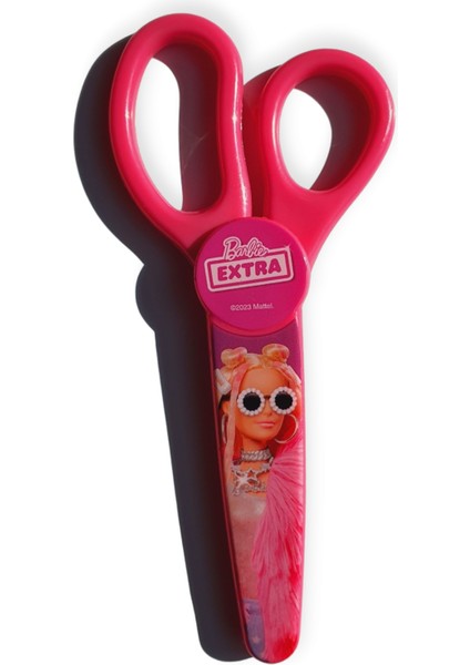 Barbie Korumalı Küt Uçlu Okul Makası fırsatları