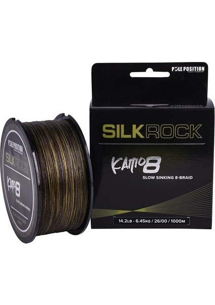 Polep Silkrock Kamo8 Braid 0.26MM 1000M