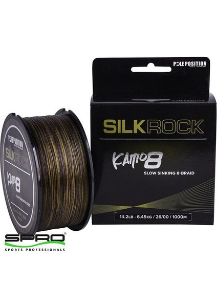 Polep Silkrock Kamo8 Braid 0.26MM 1000M