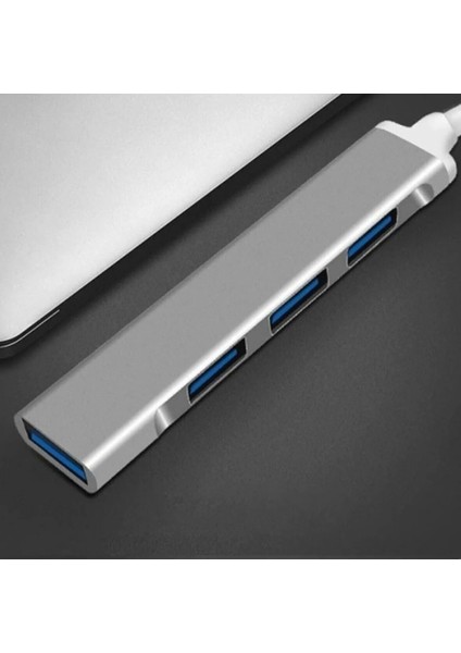 USB Type-C Hub 4 In 1 Type-C Giriş USB Çoklayıcı