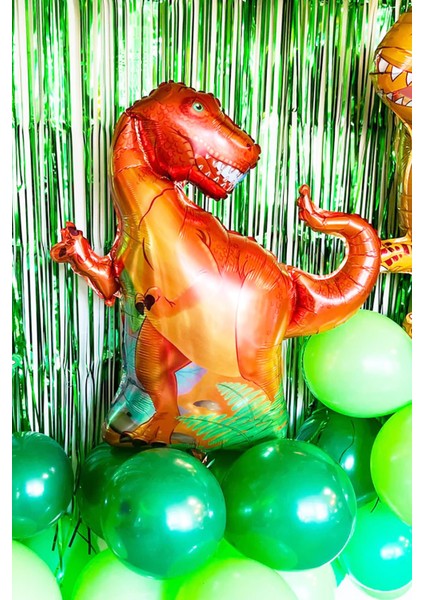 Kızgın T-Rex Dinozor Folyo Balon Dinazor Balon 90CM