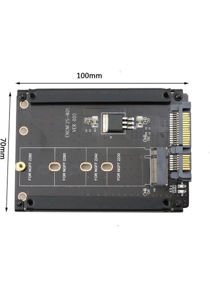 Primex PX-4358 B+M Key M.2 Ngff SSD To 2.5 Sata HDD Harddisk Kutusu