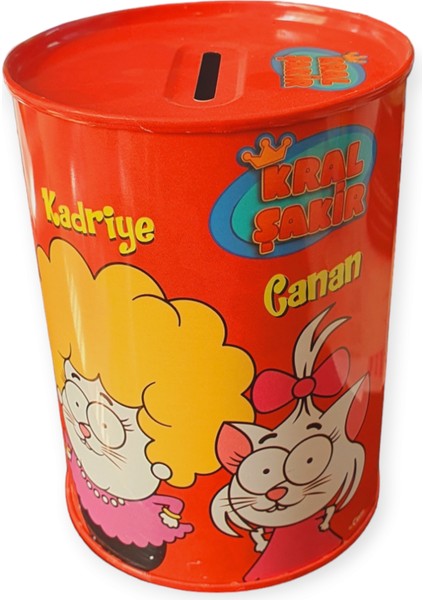 Kral Şakir Lisanslı Metal Kumbara modelleri