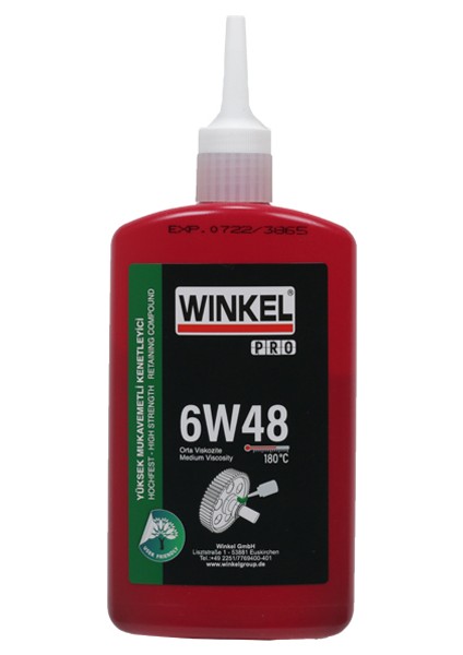 Wınkel Pro 6W48 Dişli Sızdırmazlık Yüksek Mukavemet 50 ml