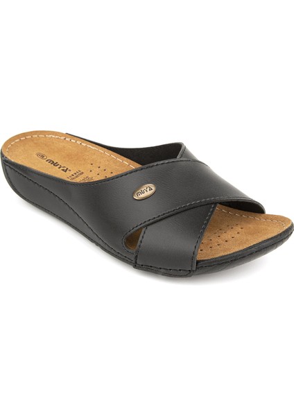 Misty 31122-001 Anatomik Taban Kadın Terlik Siyah 36-42