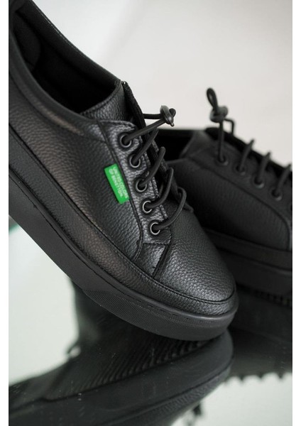 BN-31055 Kadın Sneaker Ayakkabı Siyah 36-40