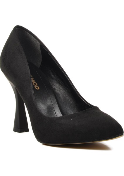 289236 Siyah Süet Kadın Stiletto