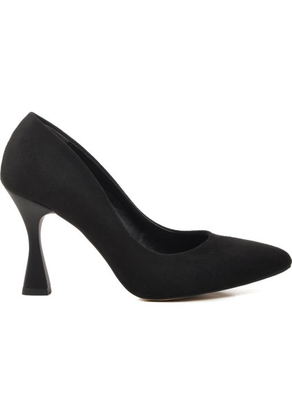 289236 Siyah Süet Kadın Stiletto