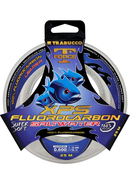 T-Force Fluorocarbon Leader Sw 25MT Lider Misina  Katamaranbalık