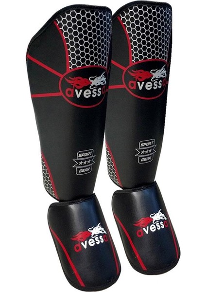 Pro Ayak ve Kaval Koruyucu L-Xl Kırmızı