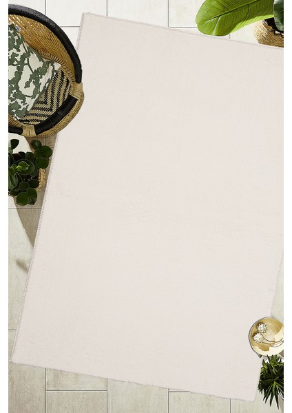 Beyaz Dikdörtgen Düz Post Halı Peluş Yumuşacık Kaymaz Dot Taban fiyatları