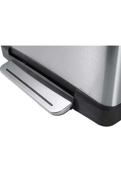 Çelik E-Cube 20 Litre Soft Close Pedallı Çöp Kovası - Inox fiyatları