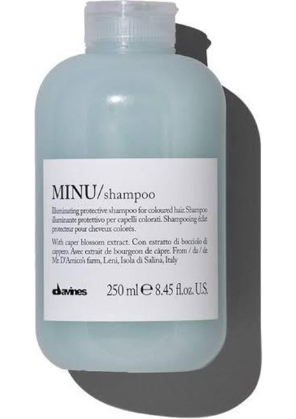 Minu Shampoo Boyalı Saçlar Için Renk Koruyucu Şampuan 250ml 111 Noonlıneprl18