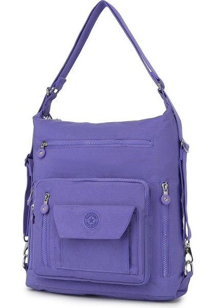 Hem Sırt Hem De Omuz Kadın Çantası Smart Bags 1205 Mor modelleri