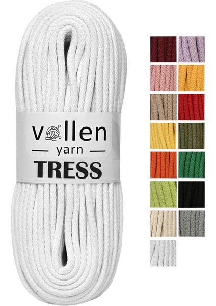 Makrome Ip,çok Amaçlı Ip,10 Metre,kordon Kaytan Dokuma Ip,sepet Ipi,salıncak Ipi,supla,paspas,