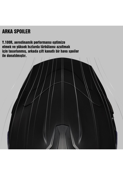 Y.100R Baron Turuncu Kask