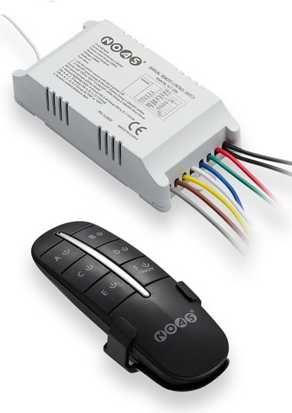 Noas 5 Kanallı Avize Aydınlatma Kumandası YL27-1005 En Parlak