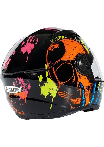 KASK/ZS-811A Black Al-37 Orange (Zeus Logo)