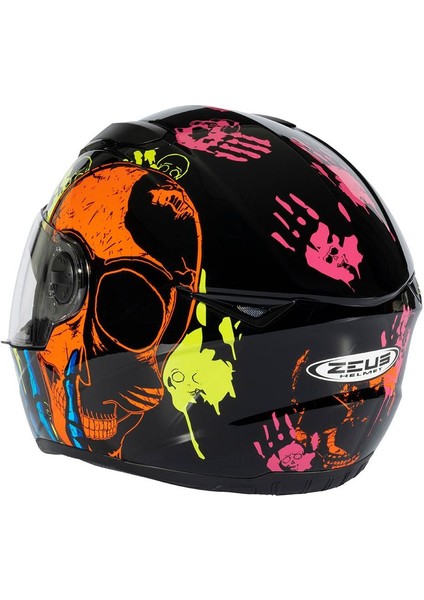 KASK/ZS-811A Black Al-37 Orange (Zeus Logo)