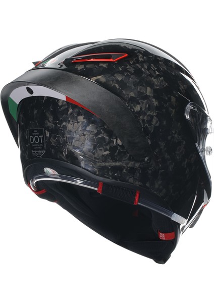 Kask/pısta Gp Rr Mplk Italıa Carbonıa Forgıato