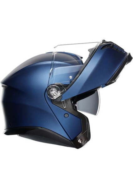 Kask/tourmodular Solıd Mplk Galassıa Blue Matt