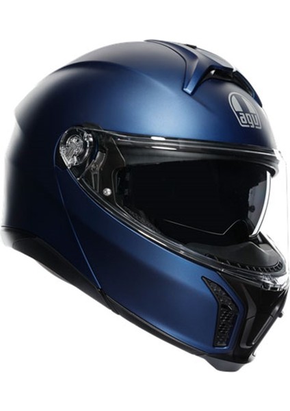 Kask/tourmodular Solıd Mplk Galassıa Blue Matt