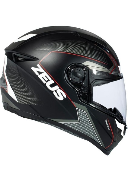 KASK/ZS-811A Matt Black/al6 Whıte Red fiyatları
