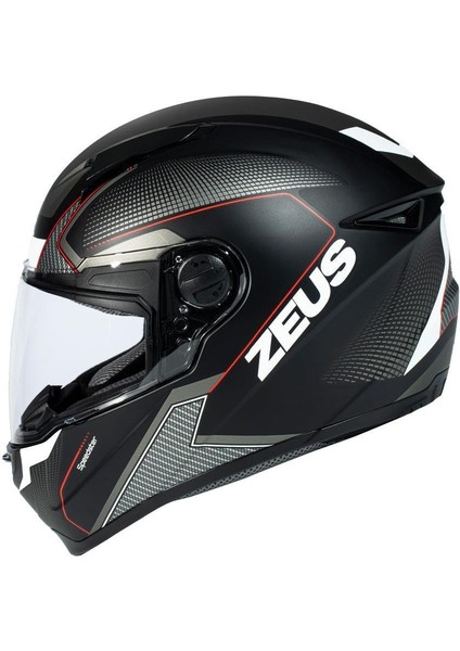 KASK/ZS-811A Matt Black/al6 Whıte Red modelleri