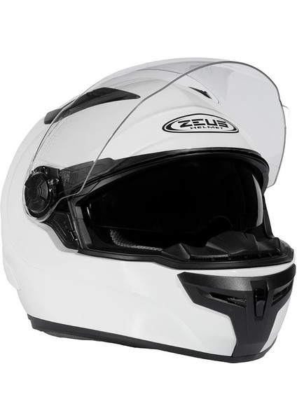 ZS-813A White Kapalı Kask