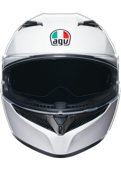 Agv K3 Mono Seta White Kapalı Kask