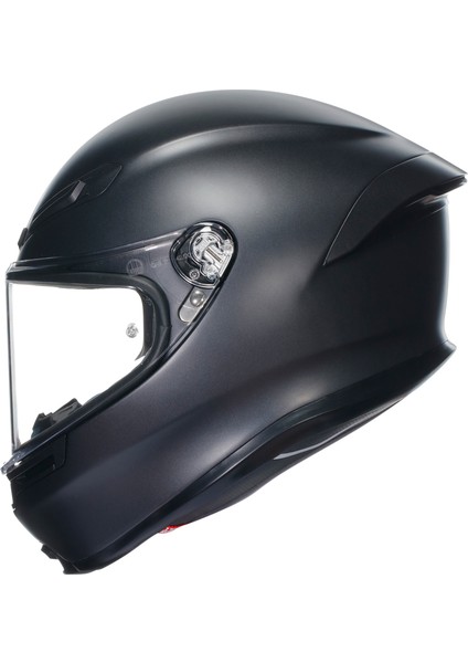 K6 S Mono Matt Black Kapalı Kask