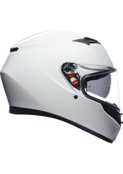 K3 Mono Seta White Kapalı Kask