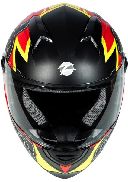 KASK/ZS-811A Matt Red AL31 Fluo Ylw