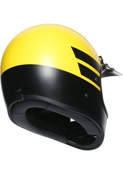 X101 Multi Dust Matt Yellow Kapalı Kask
