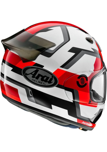 Quantic Face Red Kapalı Kask