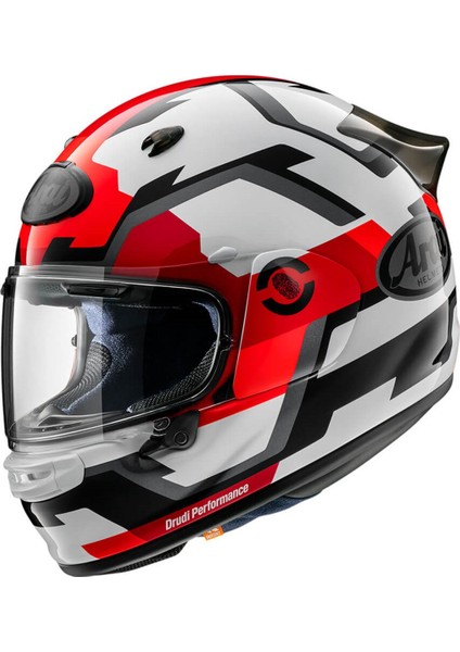 Quantic Face Red Kapalı Kask
