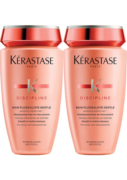 Discipline Bain Fluidealiste Gentle Şekillendirme Sağlayan Şampuan 250 Ml 2 Adet