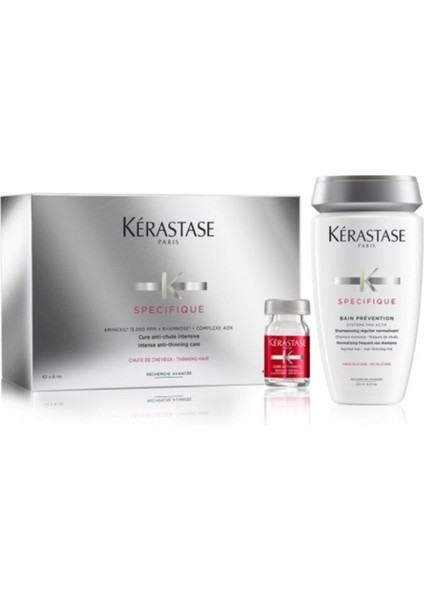 Specifiue Aminexil 15000 Ppm-Force R-Aox Dökülme Kaşıtı Serum 42 x 6 Ml+ Prevention Şampuan 250ML
