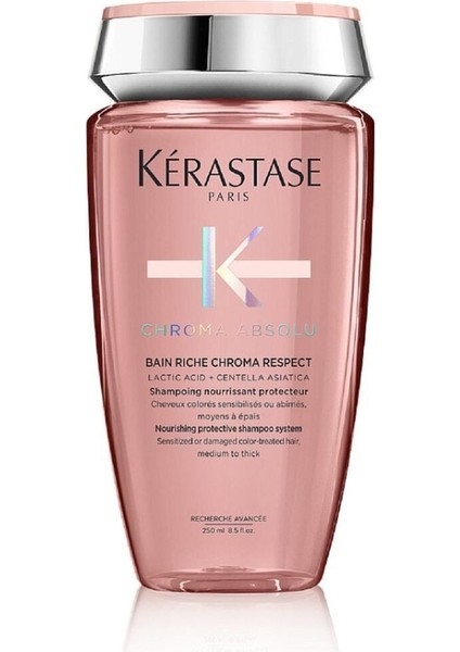 Chroma Absolu Bain Riche Boyalı Saçlar Için Besleyici Şampuan 250 Ml