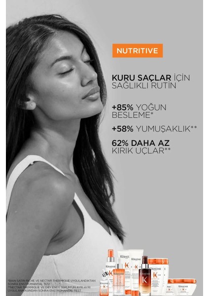 Nutritive Nutritive Bain Satin Riche Yoğun Nemlendirici Şampuan 250 Ml 11