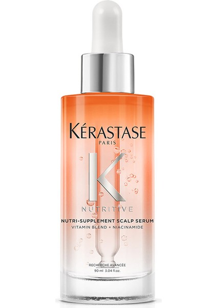 Nutritive Nutri-Supplement Scalp-Niasinamid Içerikli Kerastase Nemlendirici Besleyici Serumu 90 ml
