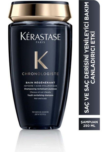 Chronologiste Bain Régénérant Canlandırıcı Ve Yenileyici Şampuan 250 Ml