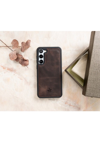 Samsung S24 Plus Lucca Deri Arka Telefon Kılıfı