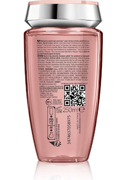 Chroma Absolu Bain Riche Boyalı Saçlar Için Besleyici Şampuan 250ml45 fiyatları