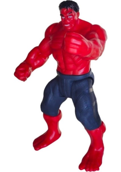 Ethem Oyuncak Kırmızı Hulk Tekli Figür 2158-1