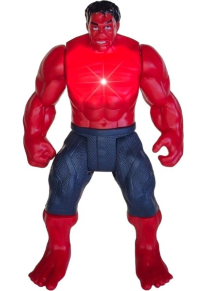 Ethem Oyuncak Kırmızı Hulk Tekli Figür 2158-1